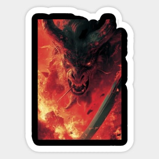 Devil Inside Sticker